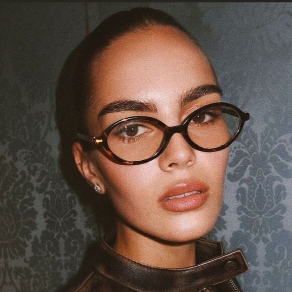 Miu Miu Men Sunglasses Havana Clear Blue Light Filter MU04ZSF VAU08N BRAND NEW - Picture 11 of 12